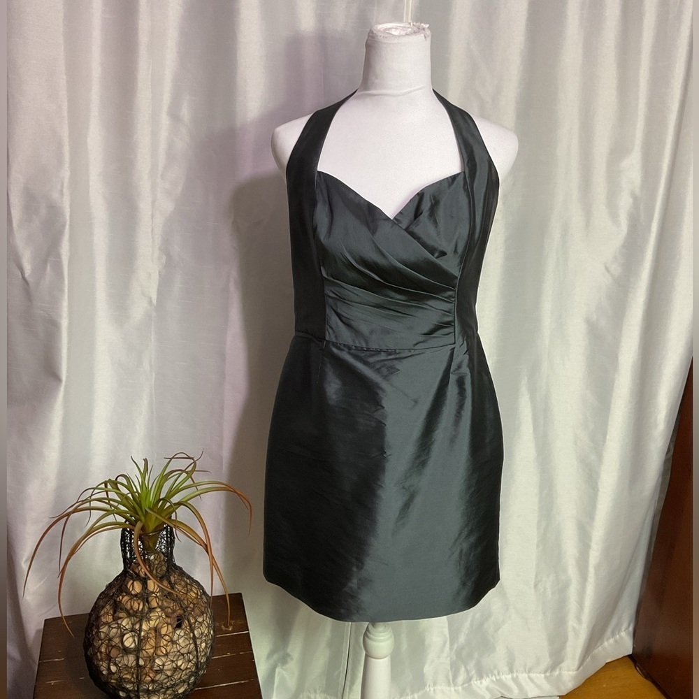 Alfred Sung Halter Mini Dress ( Pre Loved )